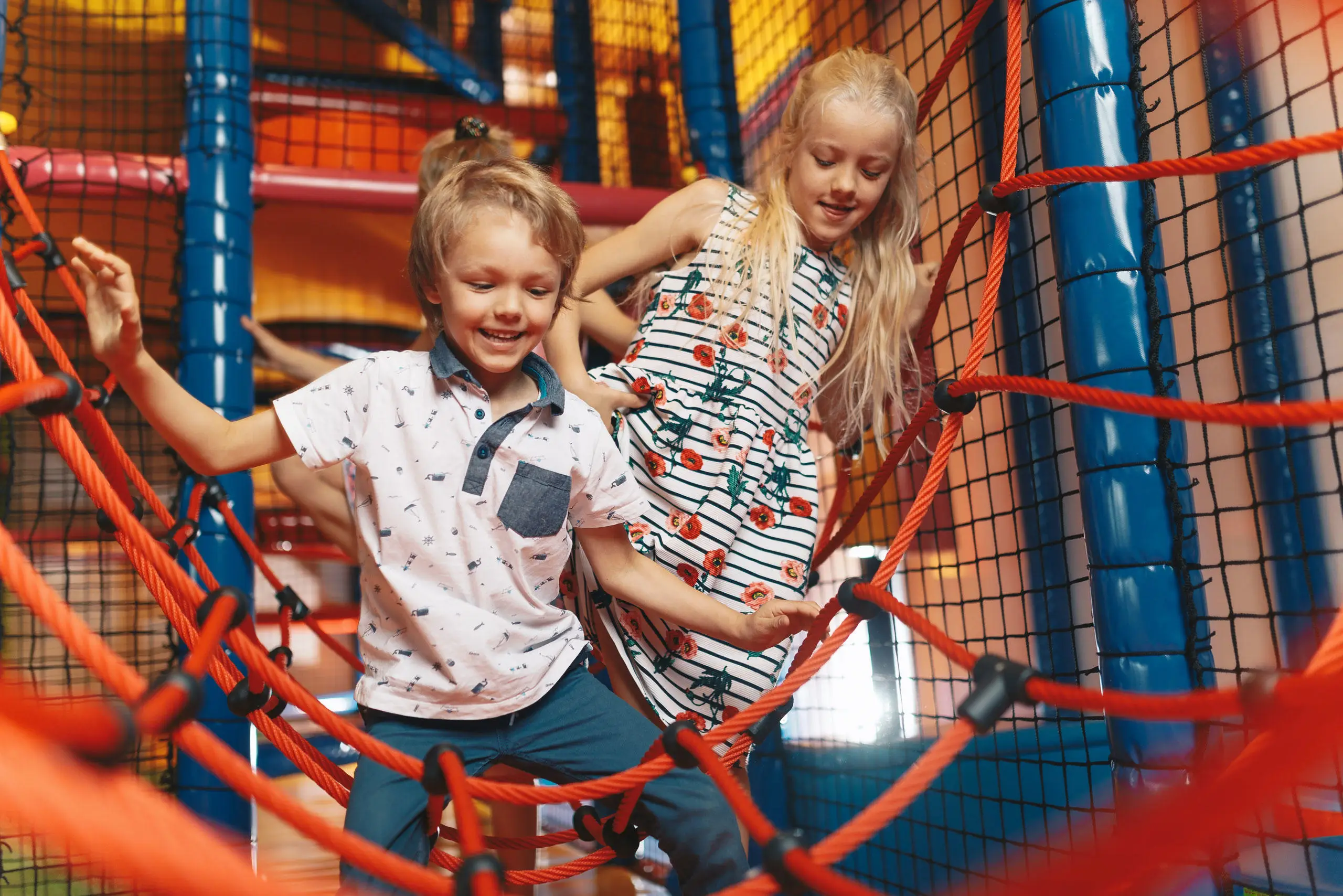 Children playing in the playcentre